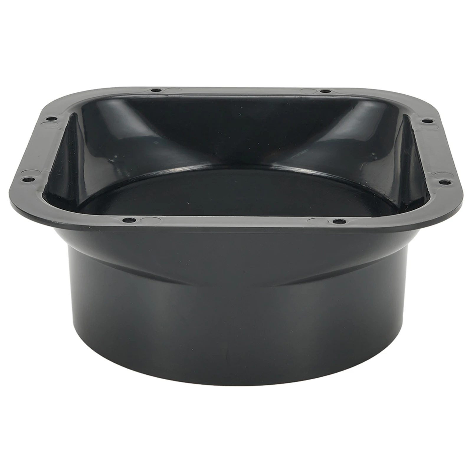 Вентиляционные отверстия, соединитель воздуховода, ванная комната, АБС-пластик черного цвета для обратного клапана шланга диаметром 100-300 мм, легкая ветрозащита, 1 шт. Изображение 0