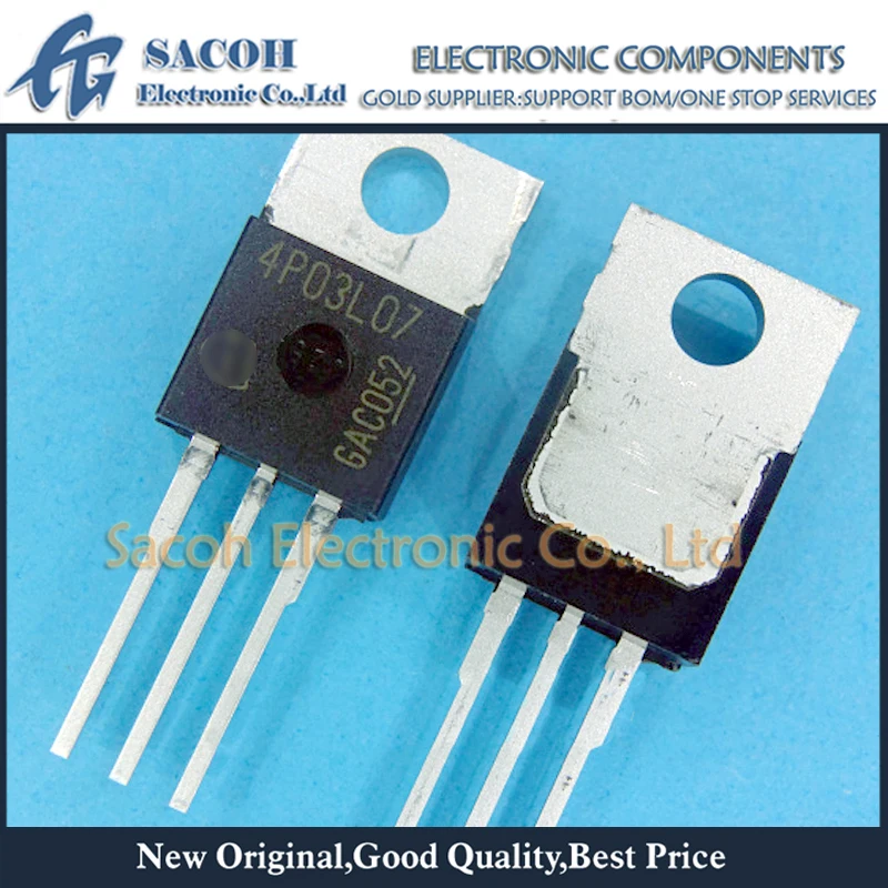 Новый оригинальный 10шт Силовой транзистор IPP80P03P4L-07 ИЛИ IPB80P03P4L-07 4P03L07 TO-220/TO-263 80A 30V OptiMOS-P2 Изображение 0
