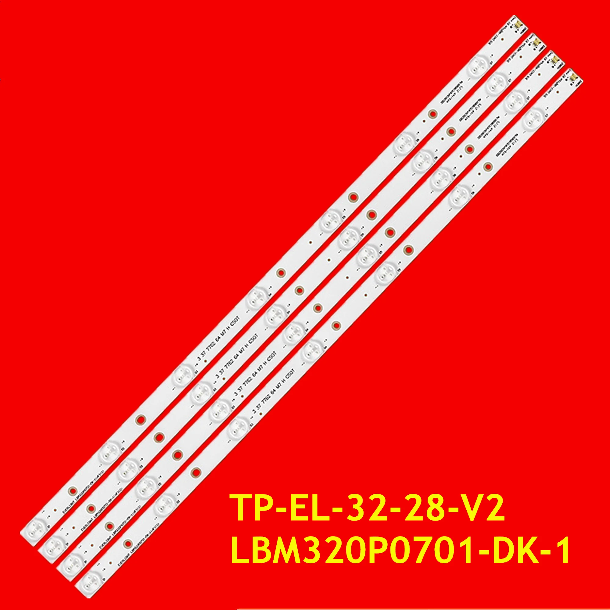 Светодиодная лента для LED32568 32E309R T3240M T3250M LE32A3130 LC-32LD164E LC-32LD165RU LC-32LD166K TP-EL-32-28- V2 LBM320P0701-DK-1 Изображение 0
