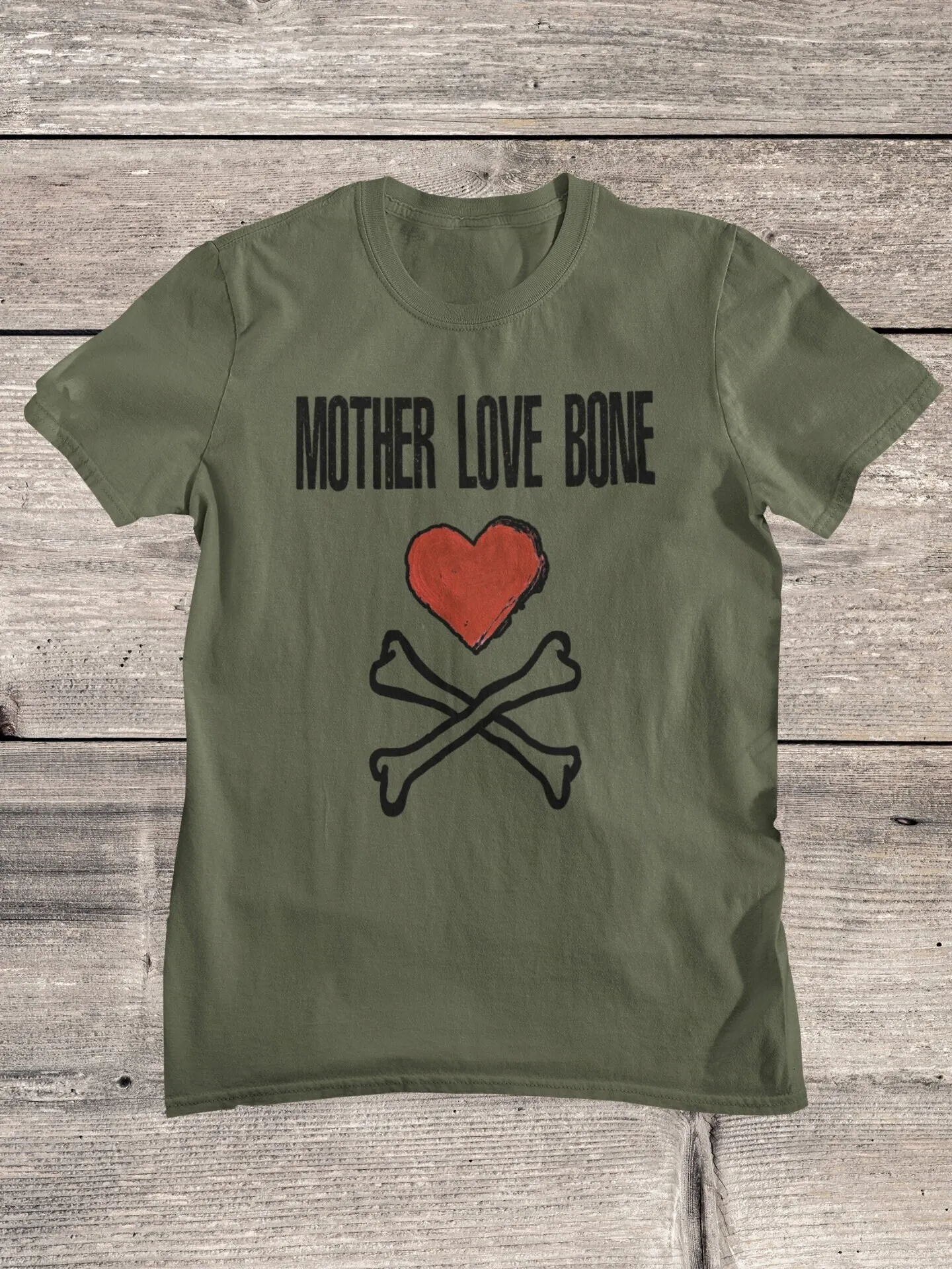Футболка Mother Love Bone, футболка рок-группы в сиэтлском стиле пост-панк Изображение 0