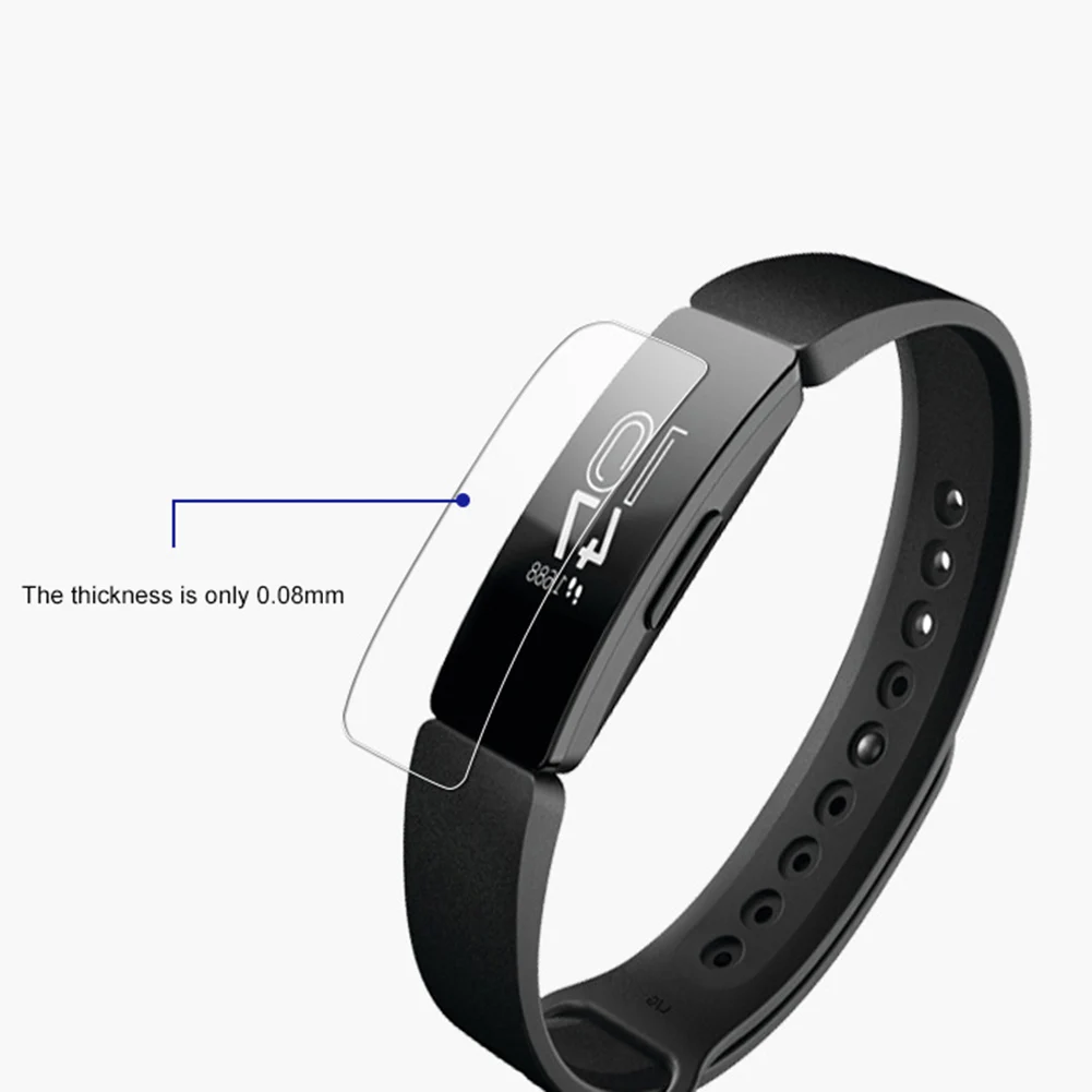 ГОРЯЧАЯ защитная пленка для экрана смарт-часов из 3шт водонепроницаемого ТПУ для Fitbit Inspire HR Изображение 1
