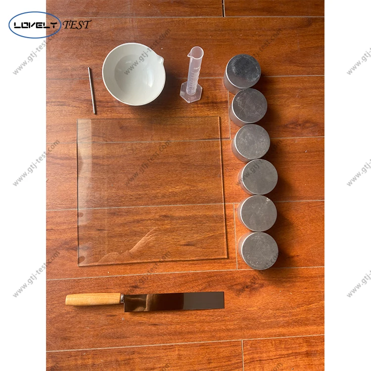Лабораторный набор для тестирования предела усадки жестяного грунта и пластика Изображение 1