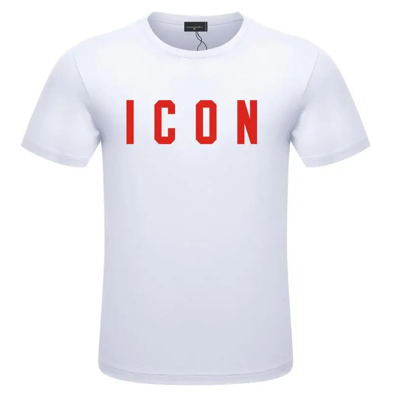 Мужская футболка ICON с коротким рукавом 2022, весна-лето, универсальный подшерсток IC-DT003 Изображение 1