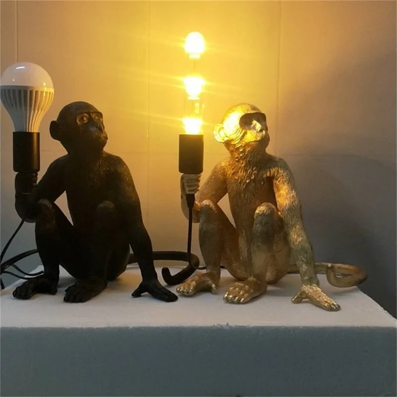 Подвесные светильники ANITA в современной креативной новой форме Обезьяны, декоративные для домашней столовой Изображение 1