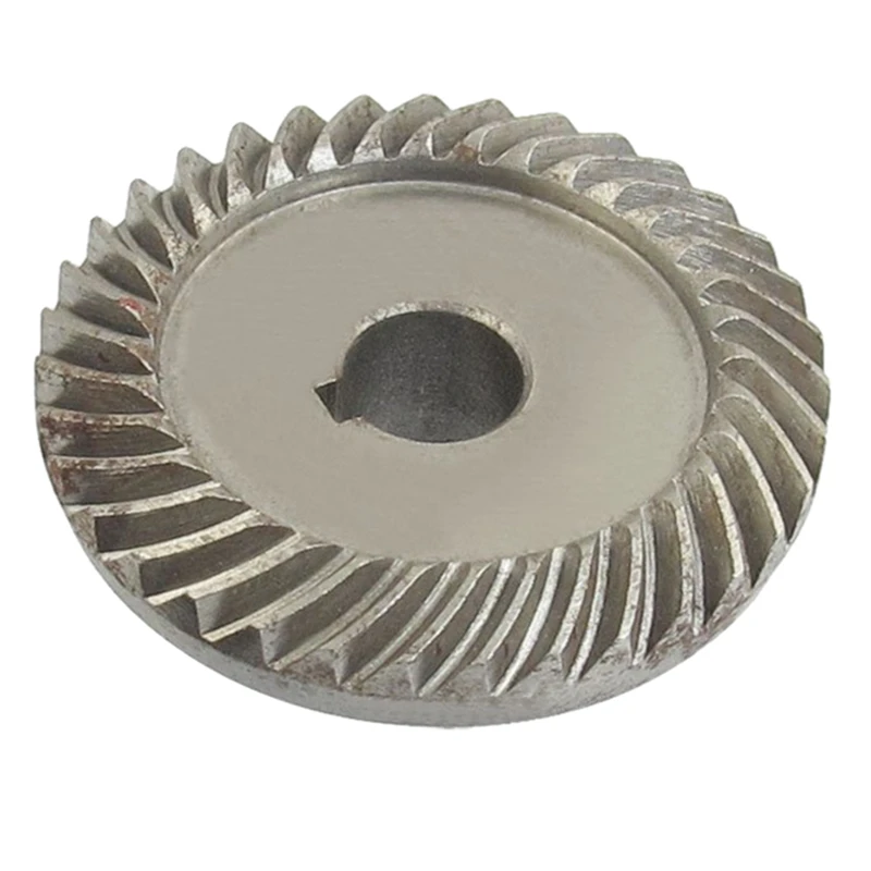 Запасная часть угловой шлифовальной машины 4X, набор конических зубчатых колес для LG, серебристый металл Изображение 2