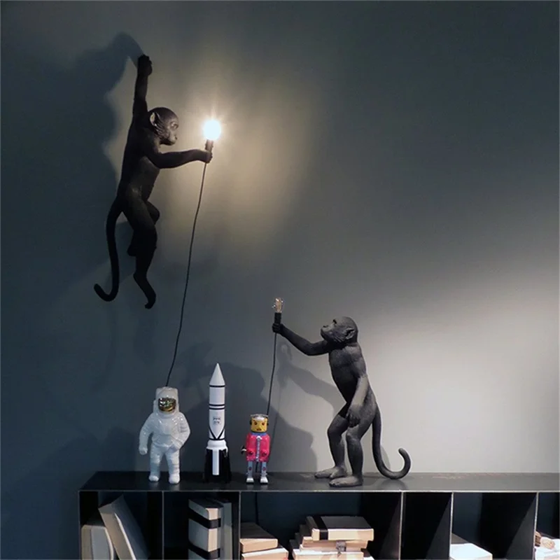 Подвесные светильники ANITA в современной креативной новой форме Обезьяны, декоративные для домашней столовой Изображение 2