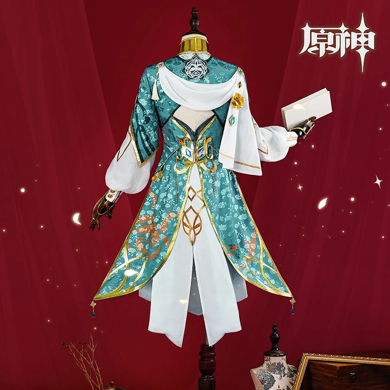 Потому Что Новая Лиза Официальное название Ye Yinfang C костюм полный комплект Genshin Impact косплей игровая анимационная одежда Присылайте Аксессуары Изображение 2