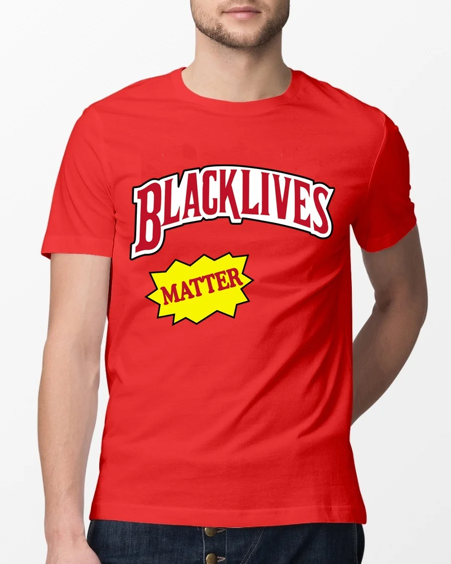 Черные футболки С историей Летняя Модная Хлопчатобумажная футболка Black Lives Matter Name Tribute T Shirt Изображение 2