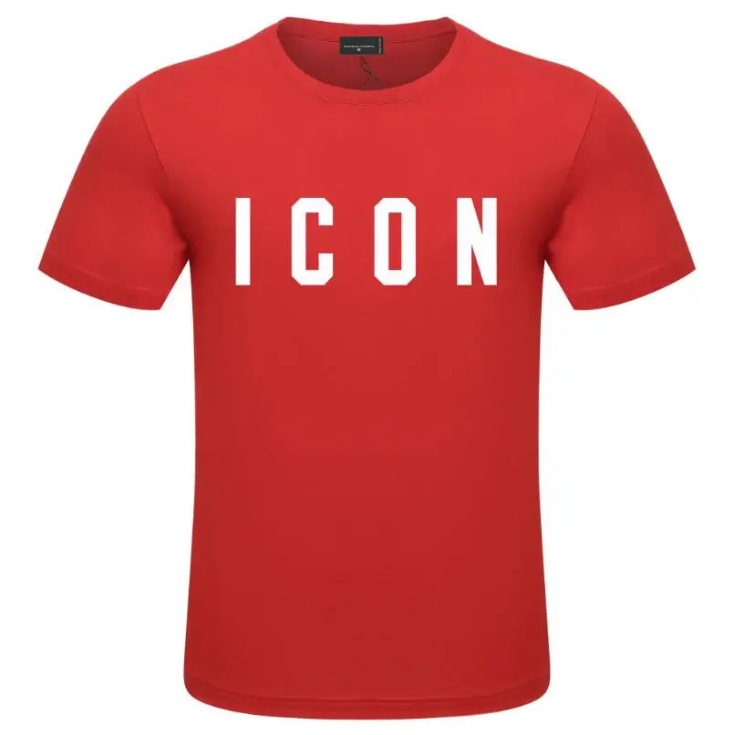 Мужская футболка ICON с коротким рукавом 2022, весна-лето, универсальный подшерсток IC-DT003 Изображение 3
