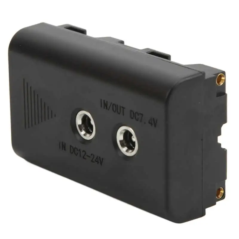 Фиктивный аккумулятор камеры, устойчивый к низким температурам, для источника питания заливающего света монитора NP‑F550, NP‑F570, NP‑F970 Изображение 3