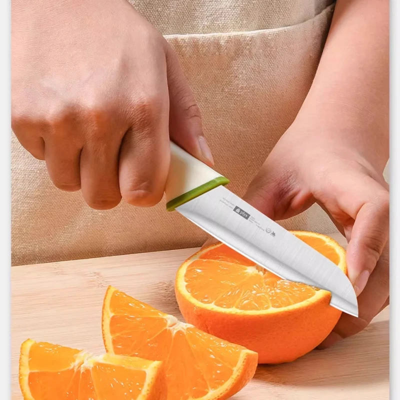Фруктовый нож PLYS, домашний острый карманный нож для переноски, набор острых ножей для резки фруктов высокой твердости Изображение 3