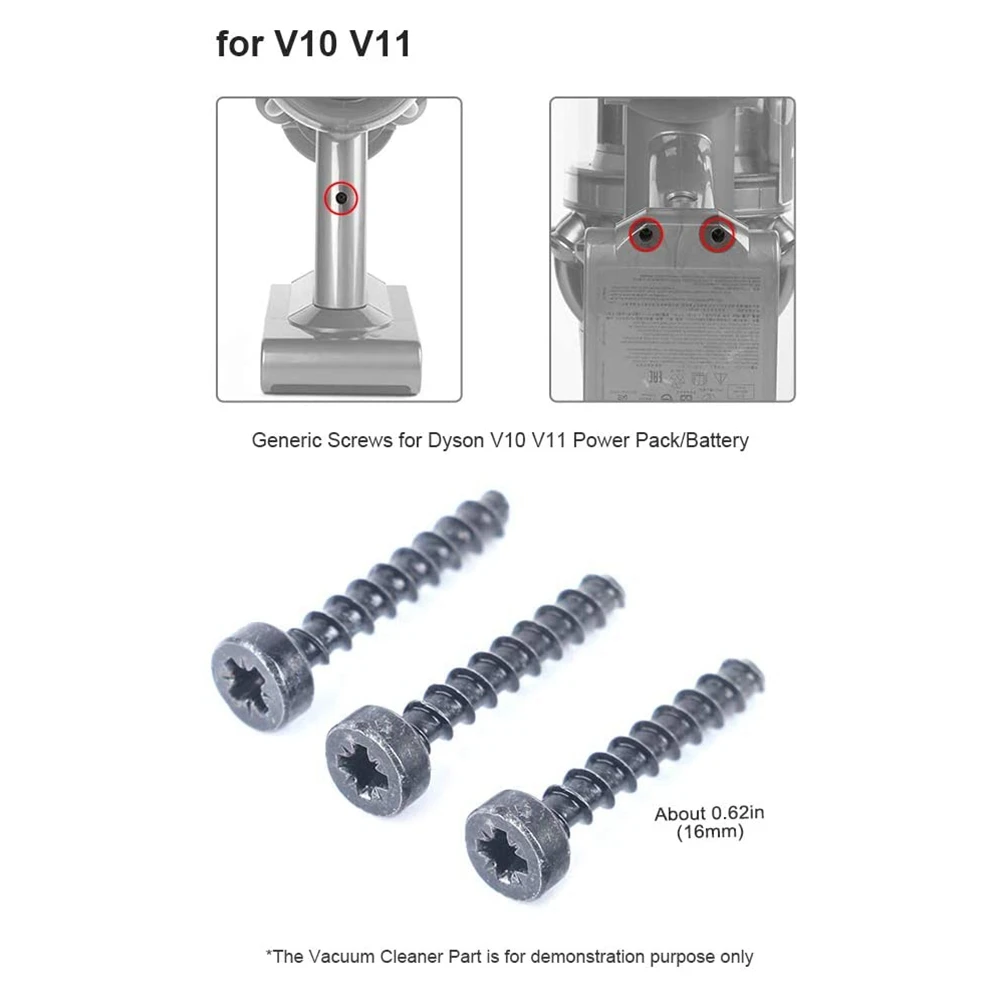 Универсальные Винты для Пылесоса Dyson V6 V7 V8 V10 V11 Блок Питания/Аккумулятор SV09 SV10 SV11 SV12 SV14 A Изображение 4