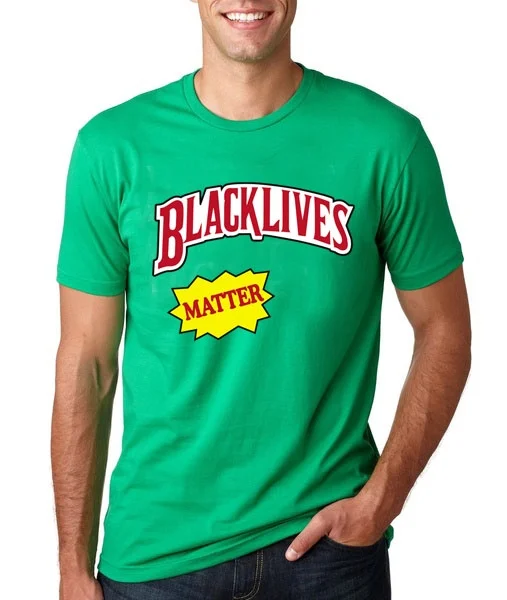 Черные футболки С историей Летняя Модная Хлопчатобумажная футболка Black Lives Matter Name Tribute T Shirt Изображение 4