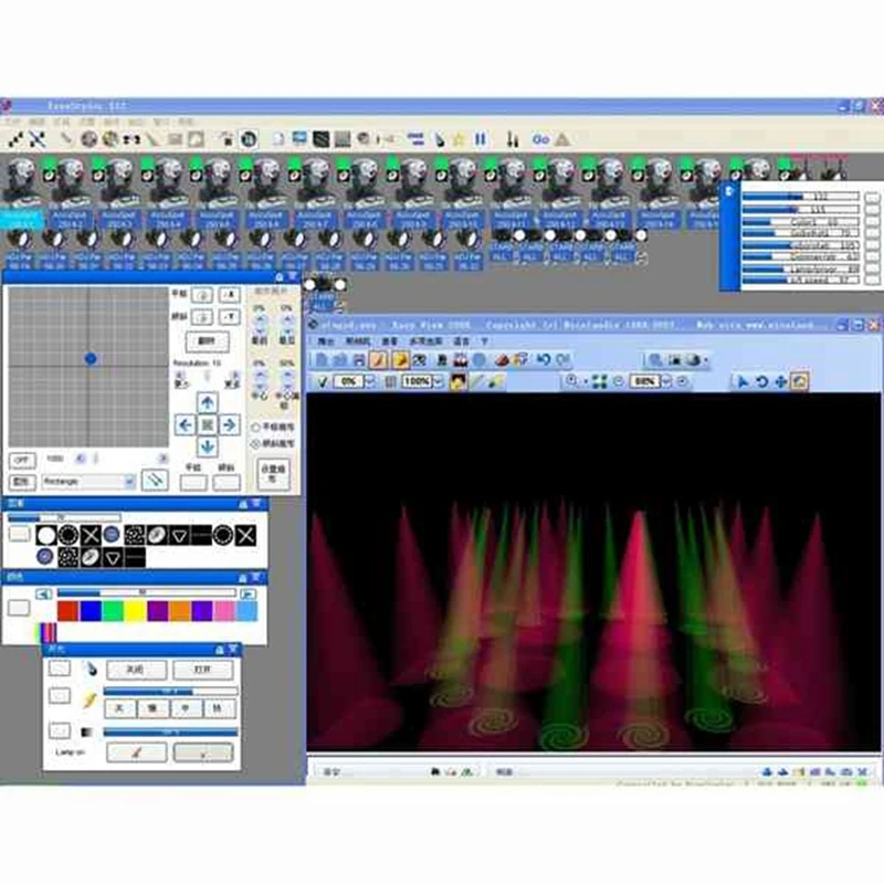 1 шт. черного сценического освещения DMX512 Поддержка контроллера MA Onpc Freestyler + 3D DJ Интерфейс USB DMX Изображение 5